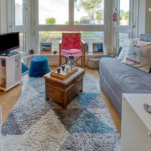  Appartement Les Grands Pins - Du Val à 80 M - St Malo Rothéneuf France